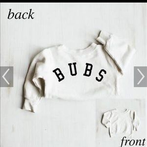 Ford & Wyatt - BUBS ivory pull over hoodie